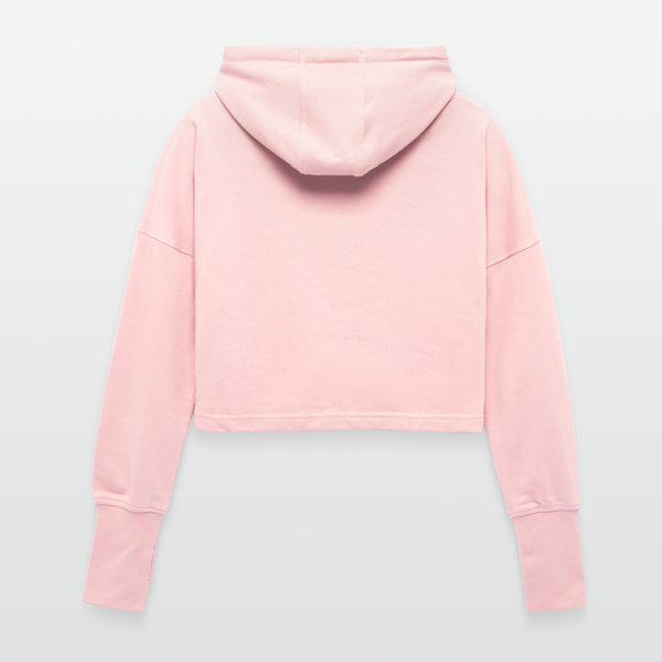 Hof Sellmer Cropped Frauen Hoodie - Hellrosa