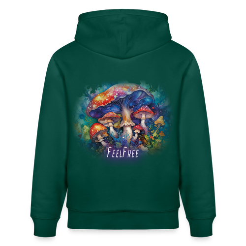 Feel Free – Premium Hoodie Pilzmagie - Forest