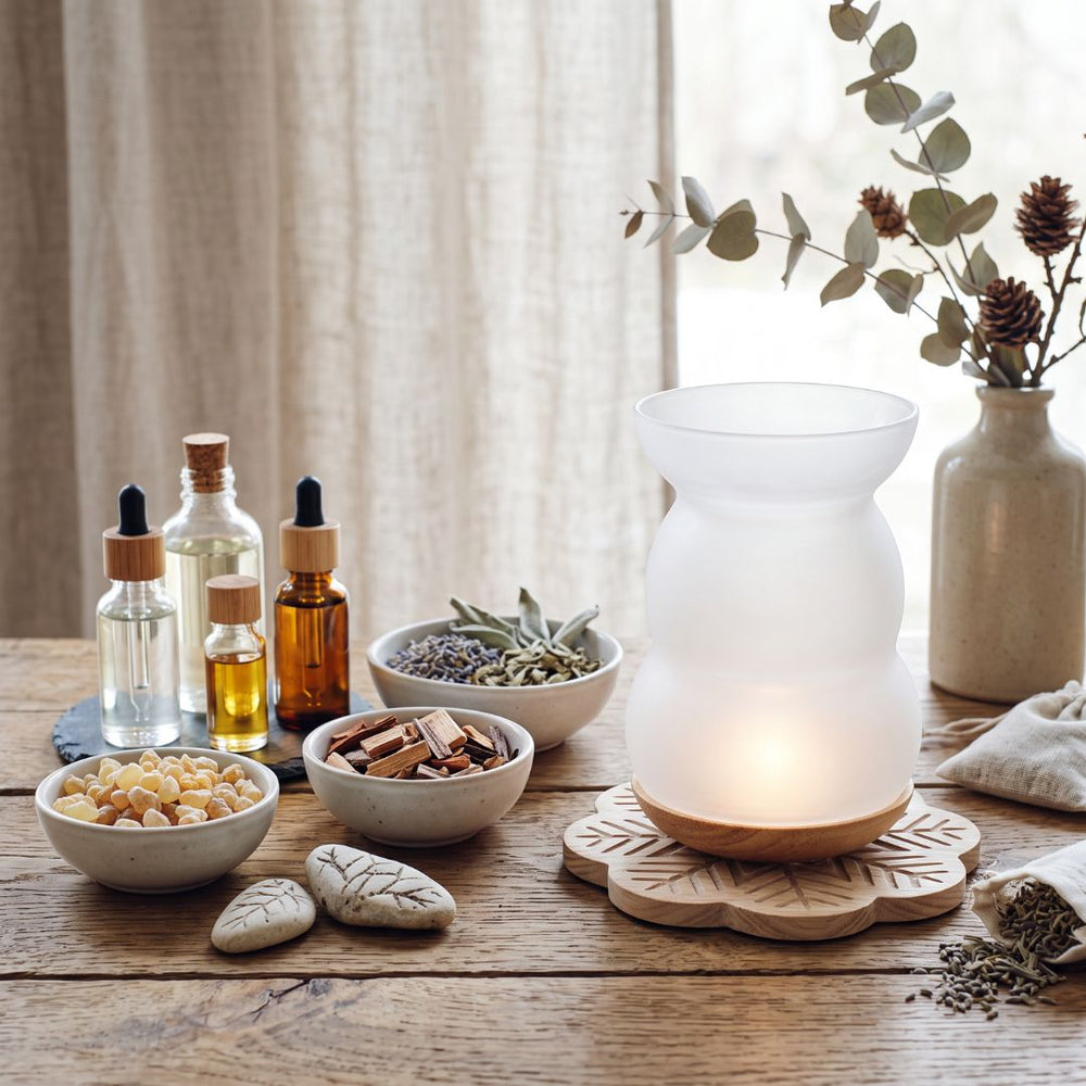 2 in 1 Räucherofen und Duftlampe - Ritualmanufaktur.de