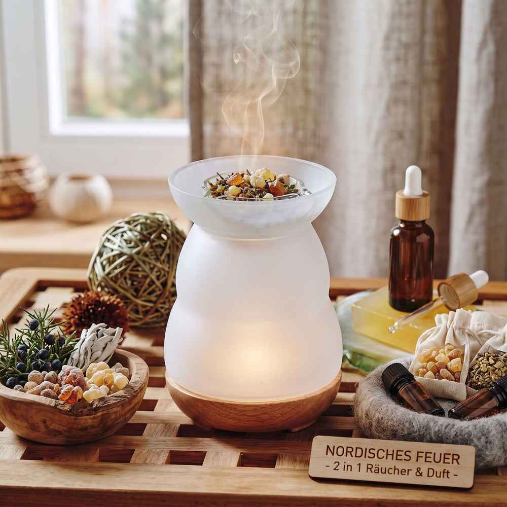 2 in 1 Räucherofen und Duftlampe - Ritualmanufaktur.de