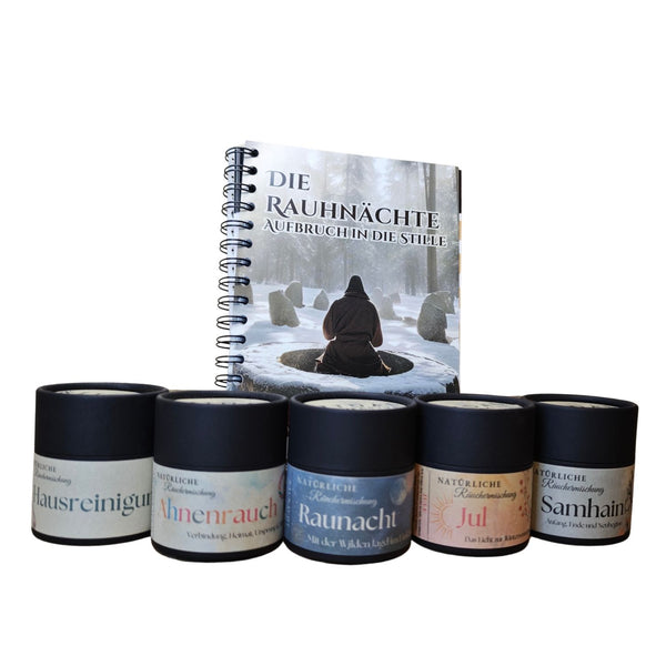 Rauhnächte Räucherset mit Arbeitsbuch I Ritualmanufaktur