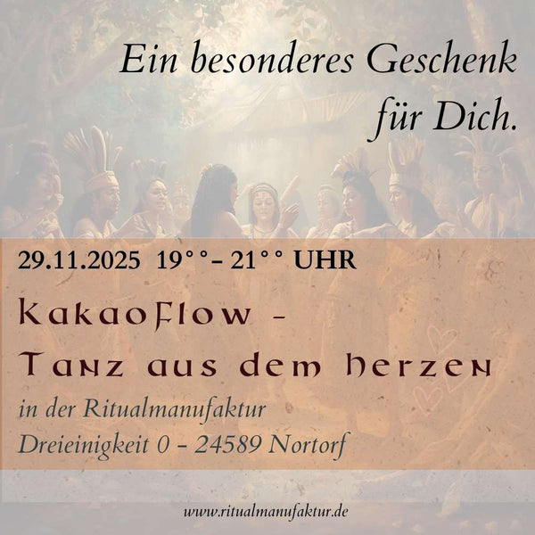 Kakao Flow - Tanz aus dem Herzen - 29.11.2025 um 19 Uhr mit Ana Sia
