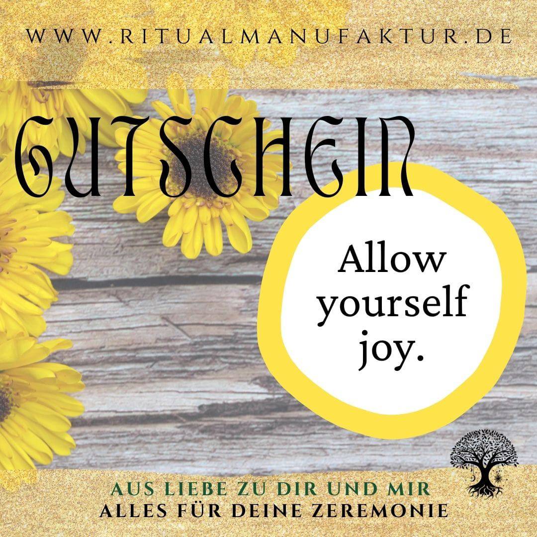 Schenke etwas Freude und eine persönliche Auszeit Ritualmanufaktur.de