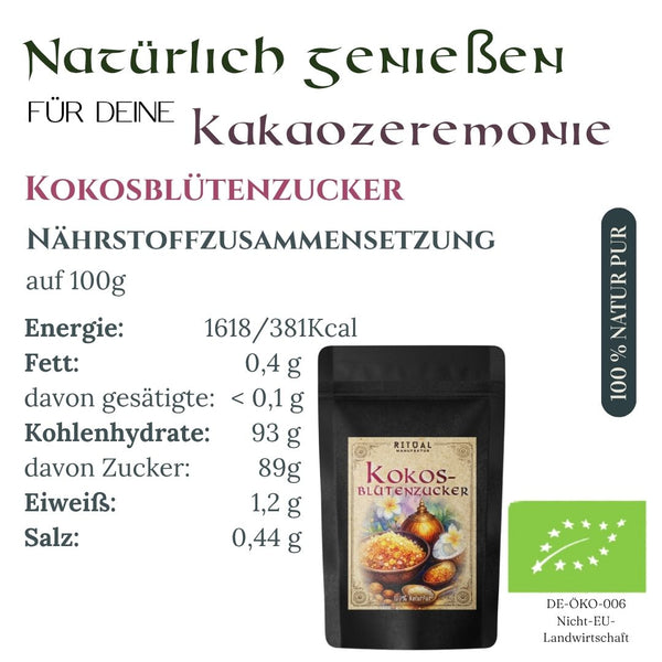 Kokosblütenzucker bio