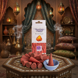 Amber Mond Räucherpyramide