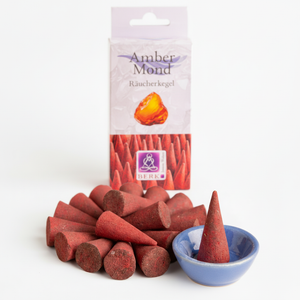 Amber Mond Räucherpyramide