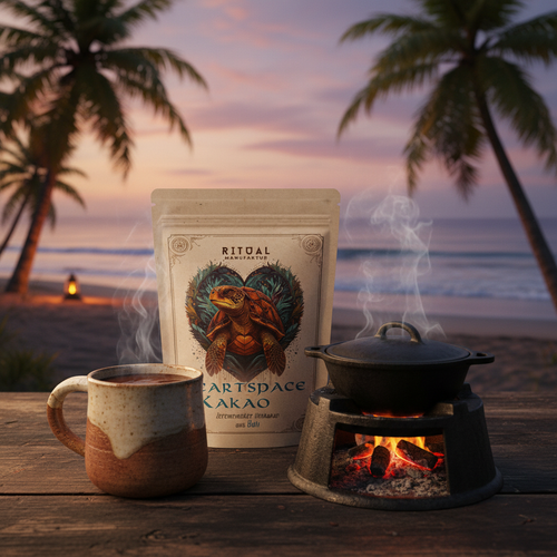 HeartSpace Bio Zeremonie-Kakao Rohkakao aus Tabanan auf Bali