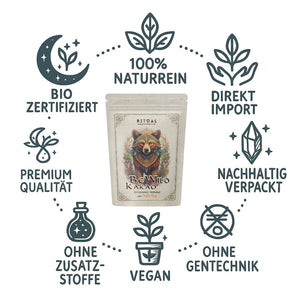 Raw cocoa organic from Costa Rica I Bruch