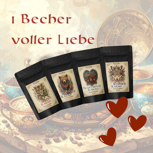 A cup organic raw cocoa each 35g