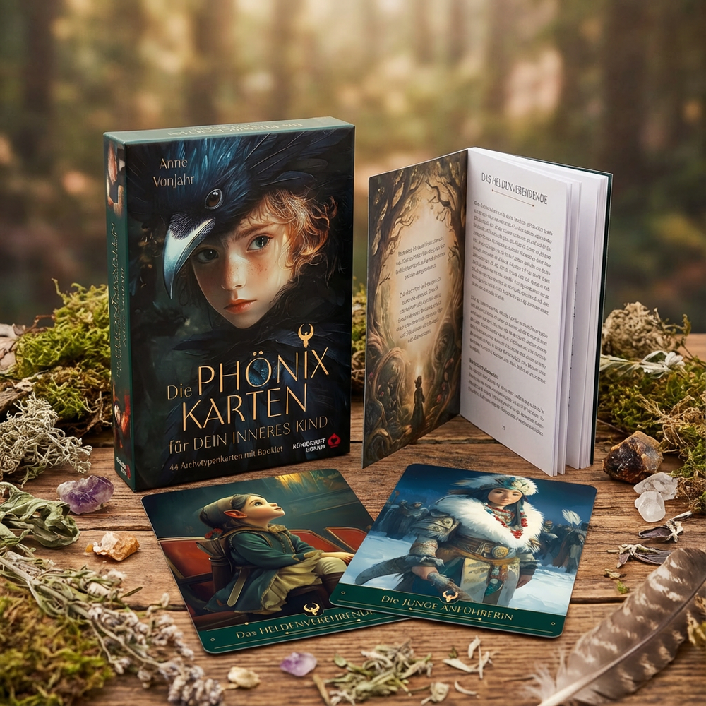 Die Phönixkarten für dein Inneres Kind von Anne Vonjahr