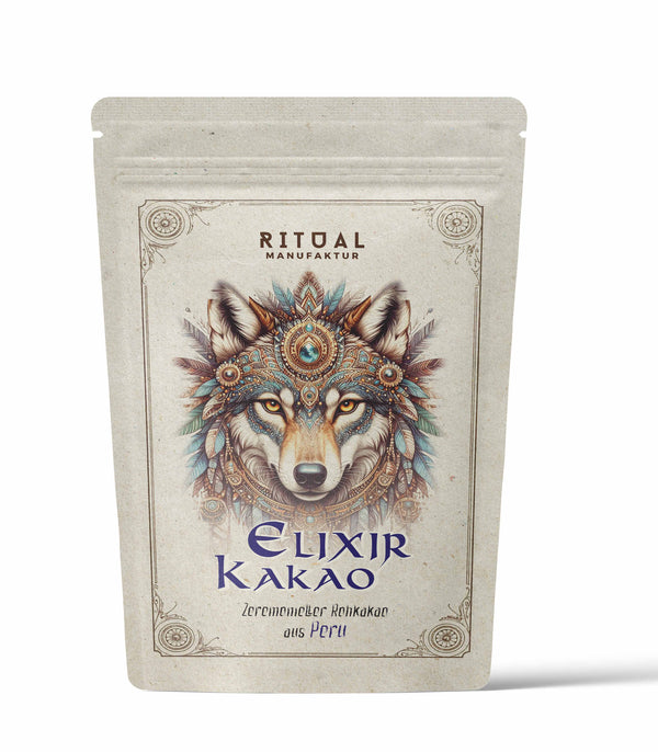 Elixir Bio Zeremonie-Kakao Rohkakao aus Peru
