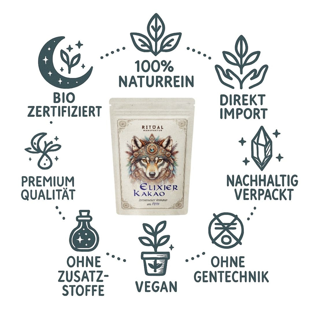 Raw cocoa organic from Peru