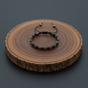 Hämatit Shamballa Armband Würfel