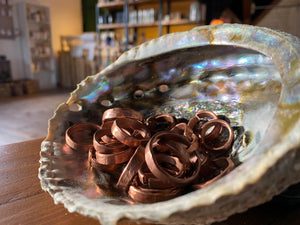 Kupferringe Handgefertig von Willy Schnell