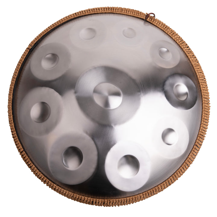 Handpan silber 12 Töne I 432Hz I 56 cm - Ritualmanufaktur.de