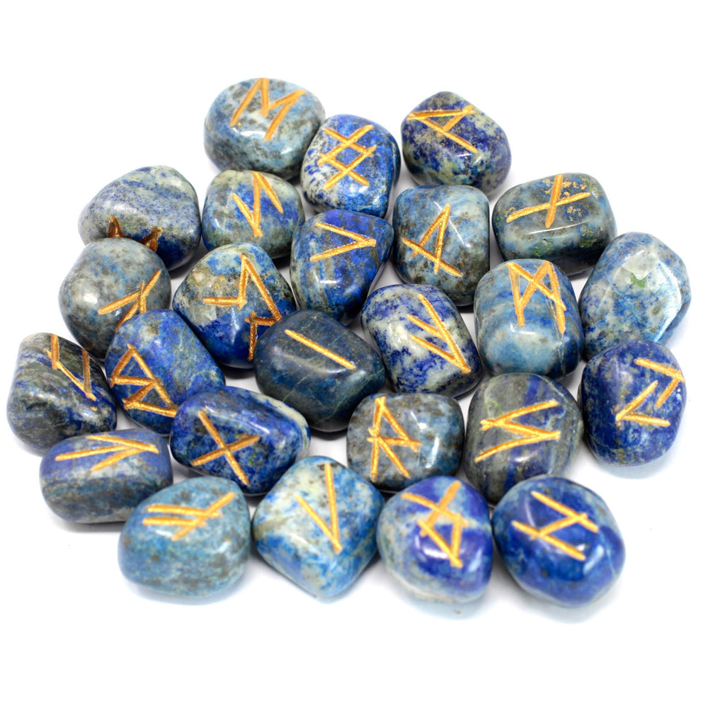 Runensteine Lapislazuli