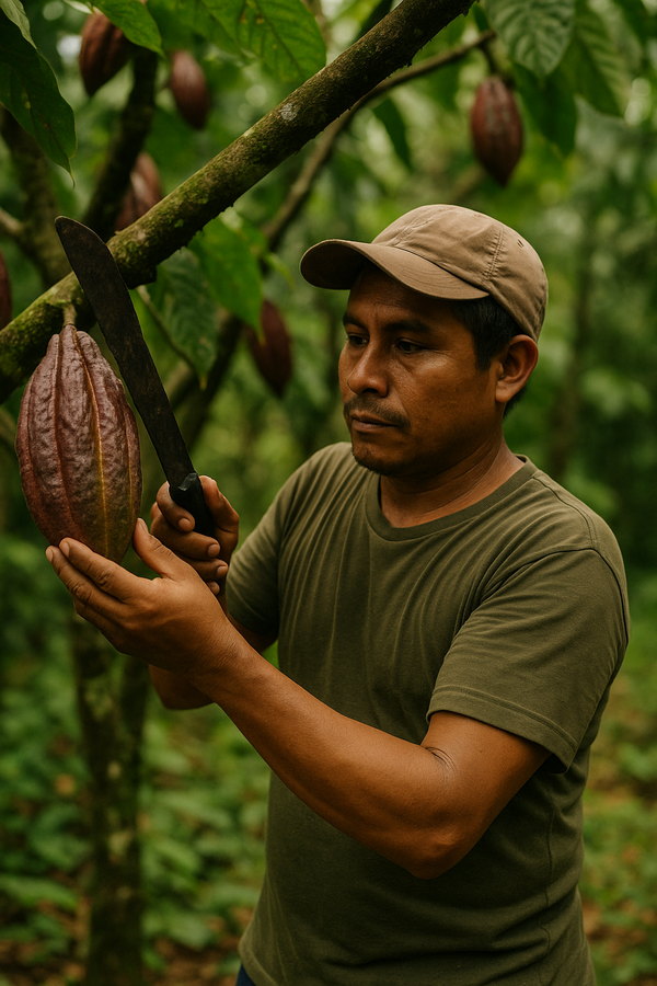 Criollo Rohkocao Bio from Peru