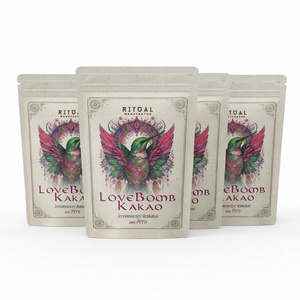 LoveBomb Bio Zeremonie-Kakao Criollo Rohkakao aus Peru