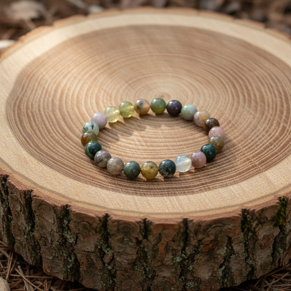 Moosachat Kraftarmband I Talentmanager - Ritualmanufaktur.de