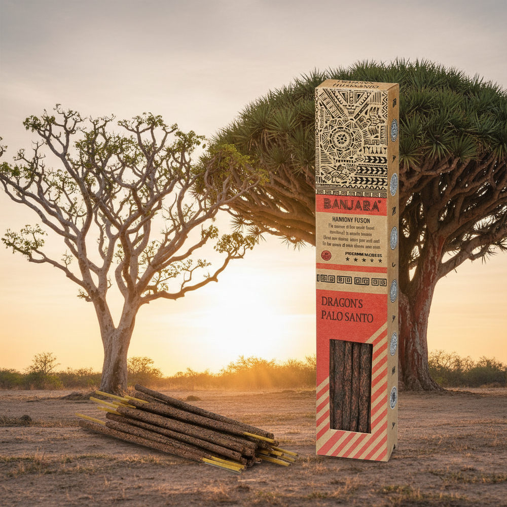 Palo Santo und Drachenblut Räucherstäbchen