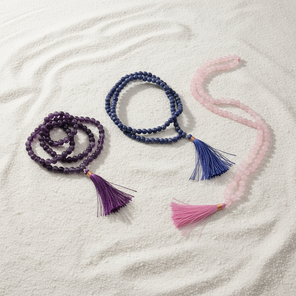 Edelstein Perlen-Mala I Ritualmanufaktur