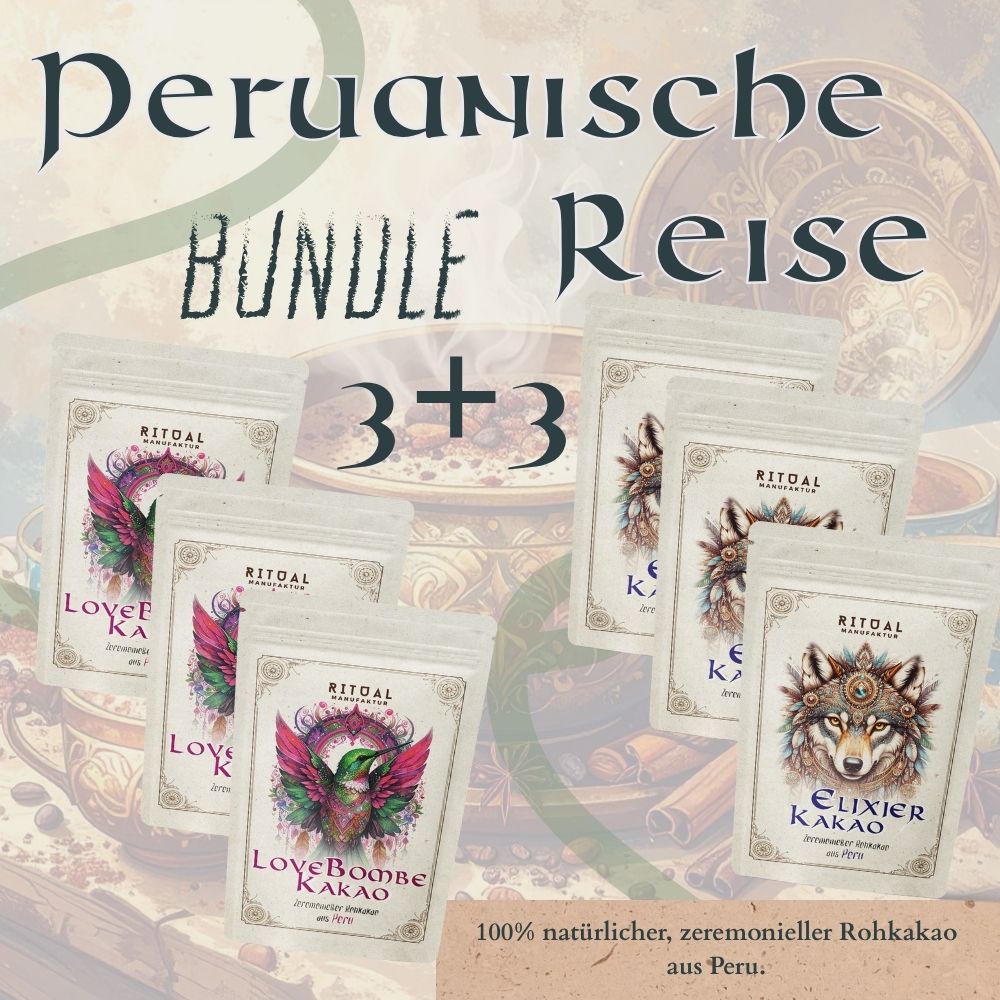 Peruanische Reise 3+3 Zeremonieller Kakao voller tiefe