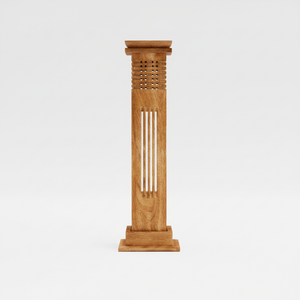 Räucherturm Deva Mangoholz