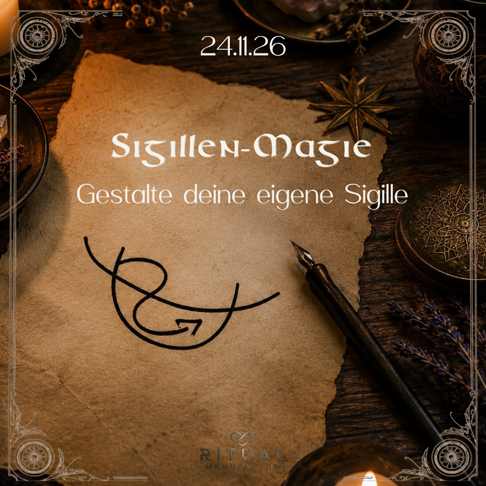Cover Sigillen Magie, Event, gestalte deine eigene Sigille, Für Anfänger und Fortgeschrittene
