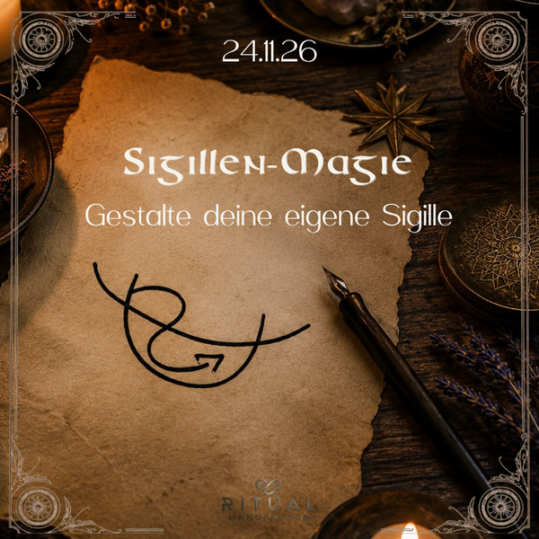 Cover Sigillen Magie, Event, gestalte deine eigene Sigille, Für Anfänger und Fortgeschrittene