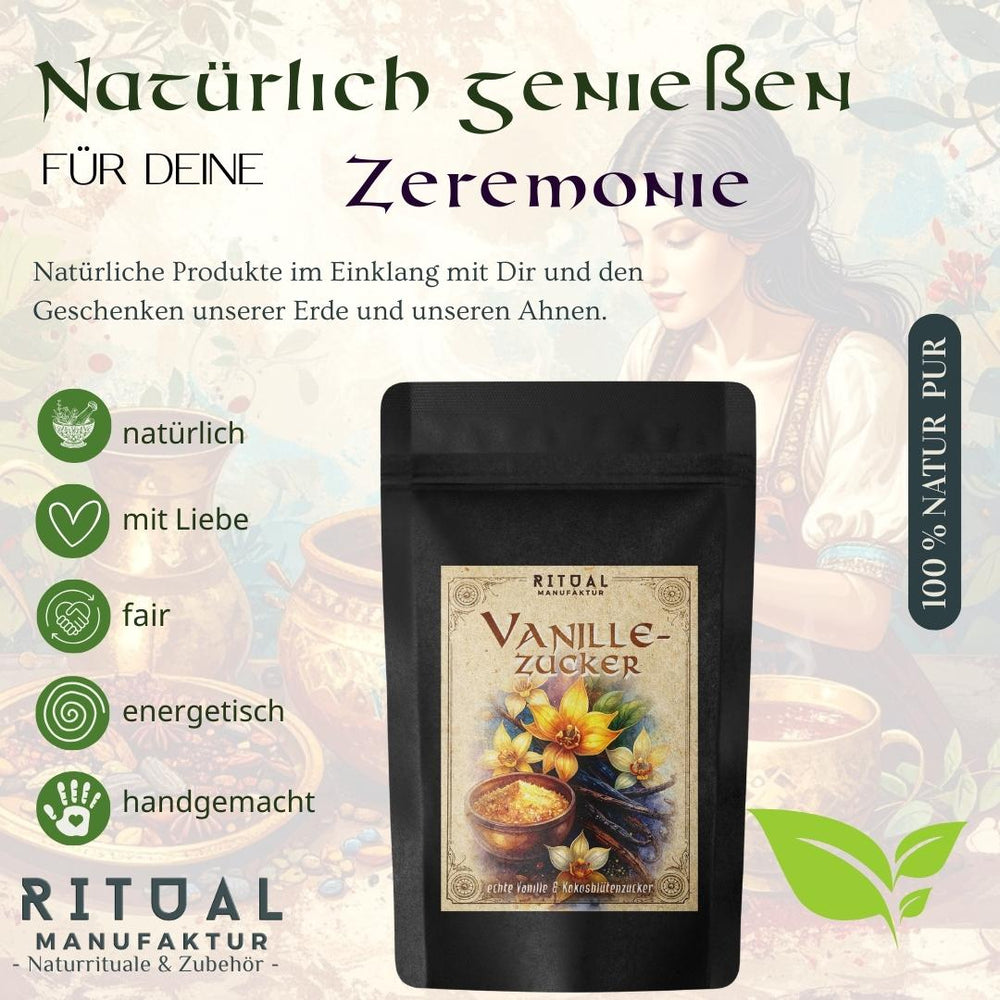 Kristall-Vanille-Kokoszucker I Ritualmanufaktur