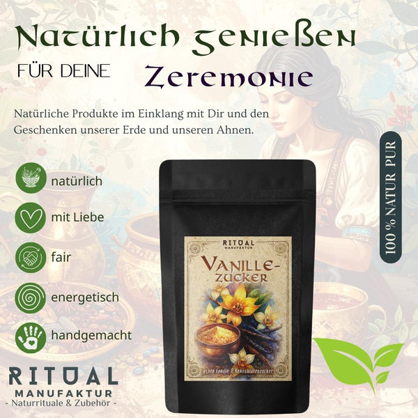 Kristall-Vanille-Kokoszucker I Ritualmanufaktur