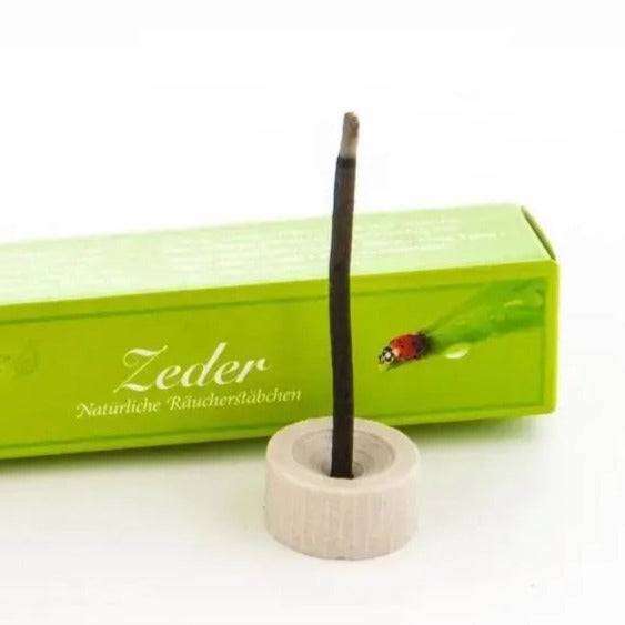 Zeder Räucherstäbchen - Green Line - Ritualmanufaktur.de