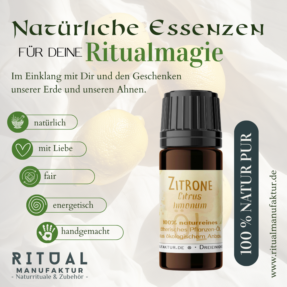 Zitrone ätherisches Öl