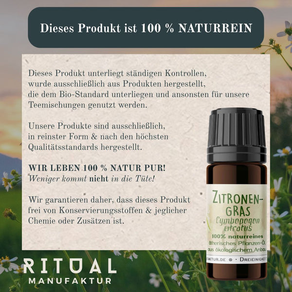 Zitronengras ätherisches Öl