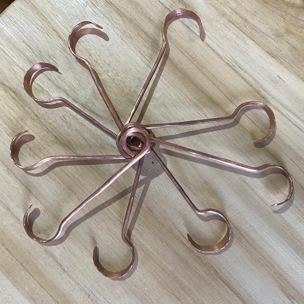 Zungenschaber aus Kupfer