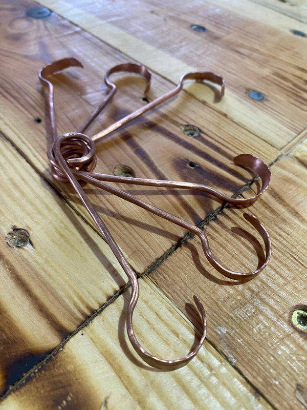 Zungenschaber aus Kupfer