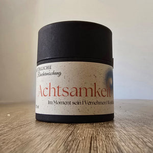 Achtsamkeit Räuchermischung - Ritualmanufaktur.de