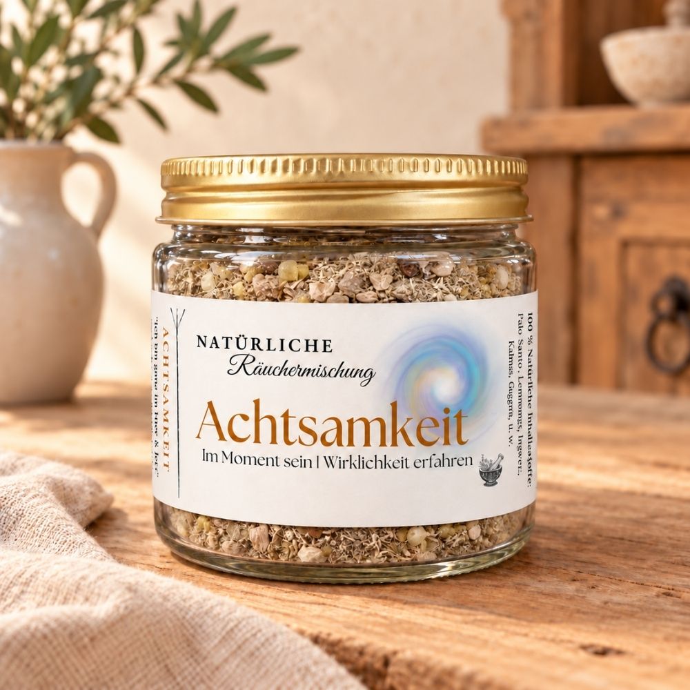 Achtsamkeit Räuchermischung - Ritualmanufaktur.de