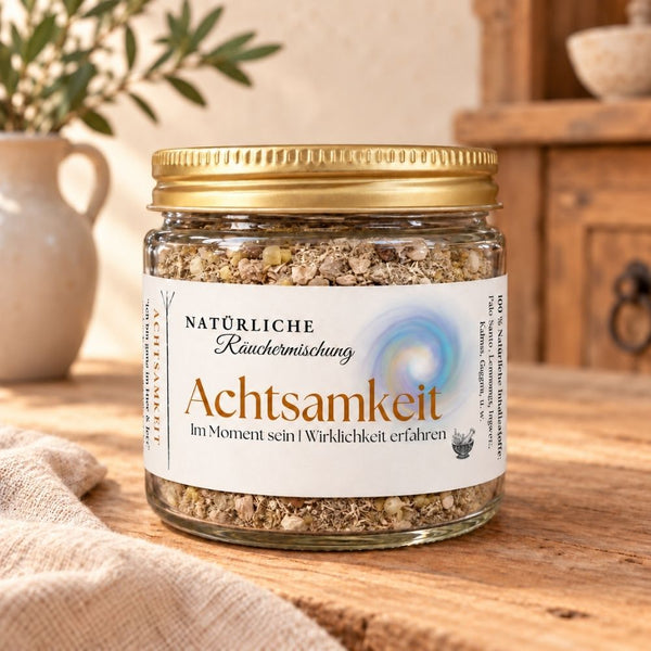 Achtsamkeit Räuchermischung - Ritualmanufaktur.de
