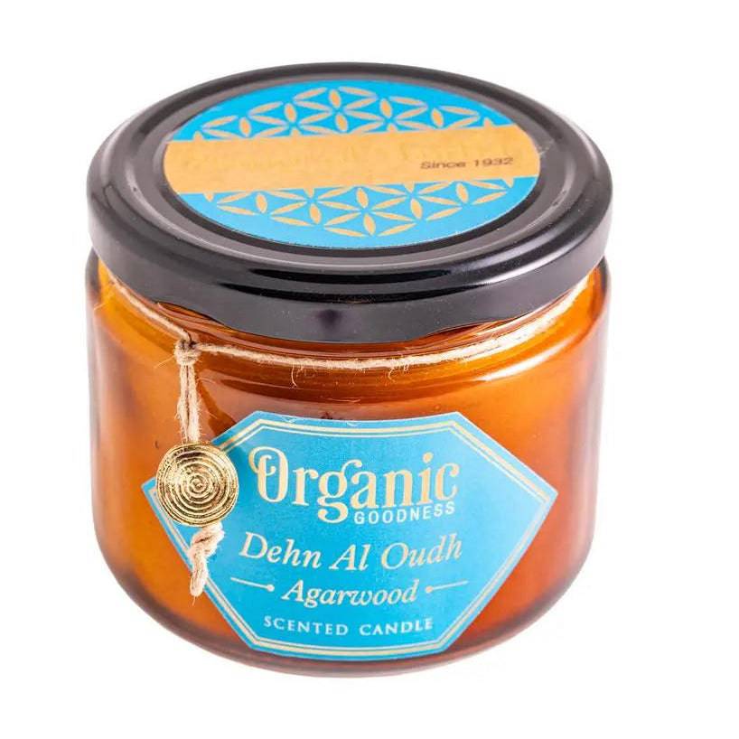 Agarholz Sojawachskerze - Ritualmanufaktur.de