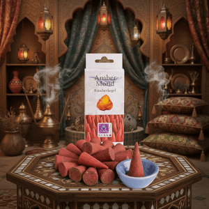 Amber Mond Räucherpyramide - Ritualmanufaktur.de
