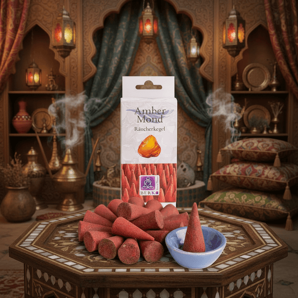 Amber Mond Räucherpyramide - Ritualmanufaktur.de