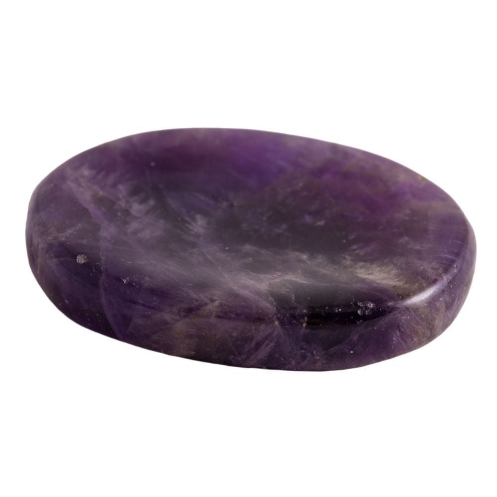 Handschmeichler aus Amethyst für Schutz, Klarheit & Spirituelle Tiefe - Ritualmanufaktur.de