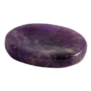 Handschmeichler aus Amethyst für Schutz, Klarheit & Spirituelle Tiefe - Ritualmanufaktur.de
