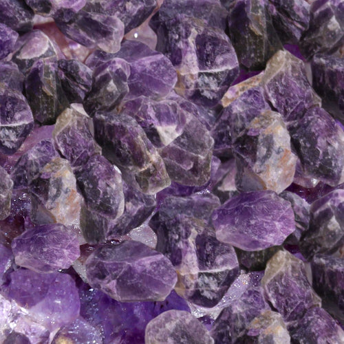 Amethyst rohe Wassersteine Klarheit - Ritualmanufaktur.de