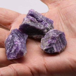 Amethyst rohe Wassersteine Klarheit - Ritualmanufaktur.de