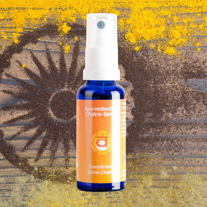 Sakral-Chakra  Energiespray Svadisthana - Ritualmanufaktur.de