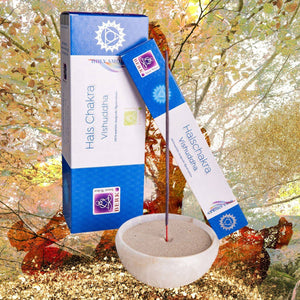 Kehl-Chakra Vishuddha Räucherstäbchen - Ritualmanufaktur.de