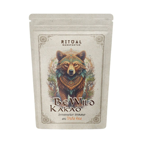 Bio Zeremonie Kakao BeWild Rohkakao aus Costa Rica Bruch 500g - Ritualmanufaktur.de