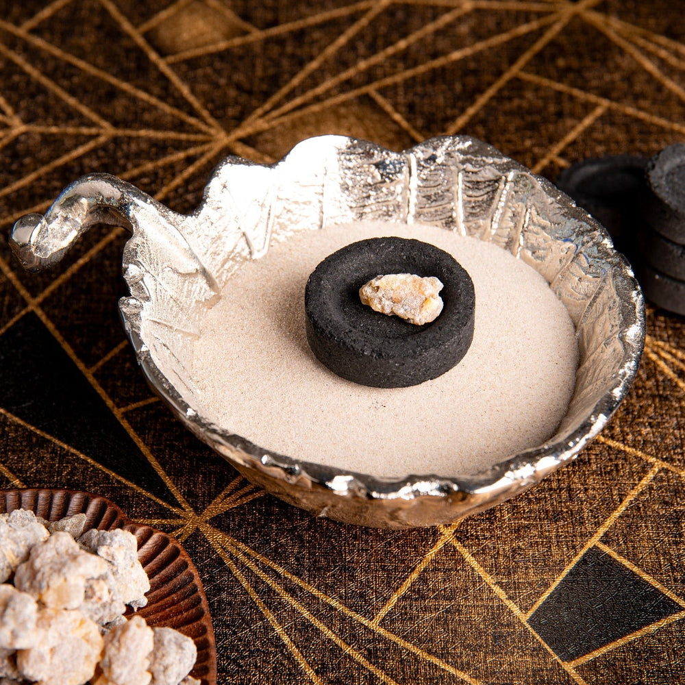 Blätterdach Räucherschale - Ritualmanufaktur.de